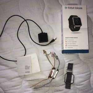 Fitbit Blaze with accessories and original box